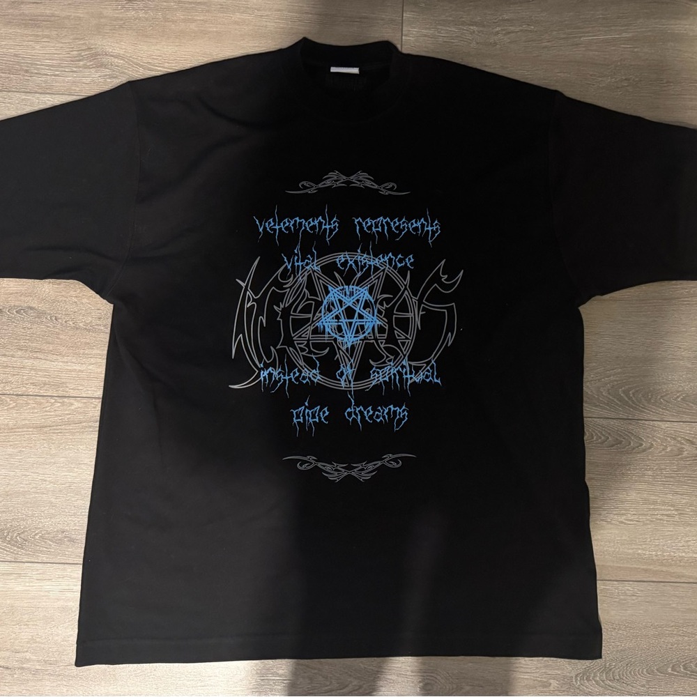 Vetements VITAL EXISTENCE T SHIRT